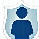 Icona stilizzata di una persona con uno scudo, simbolo di personale qualificato e fidato.